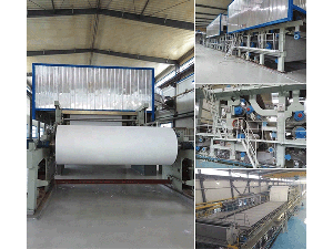 4250mm 500mmin 長網文化紙機